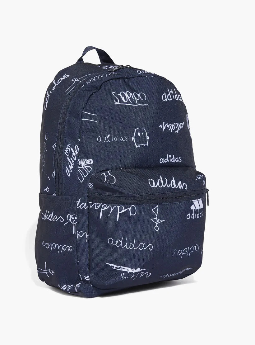 adidas classic brand love initial print backpack adidas Brand Love Logo Printed Backpack IW1110