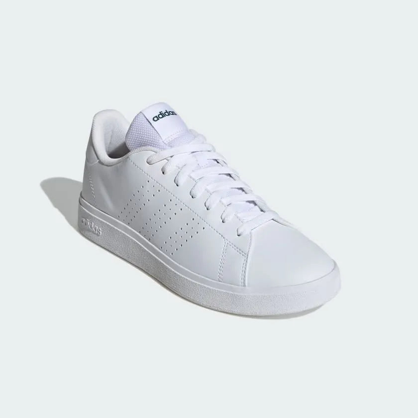 adidas gazelle silver green womens Men's adidas Advantage Base Shoes - White main image 1