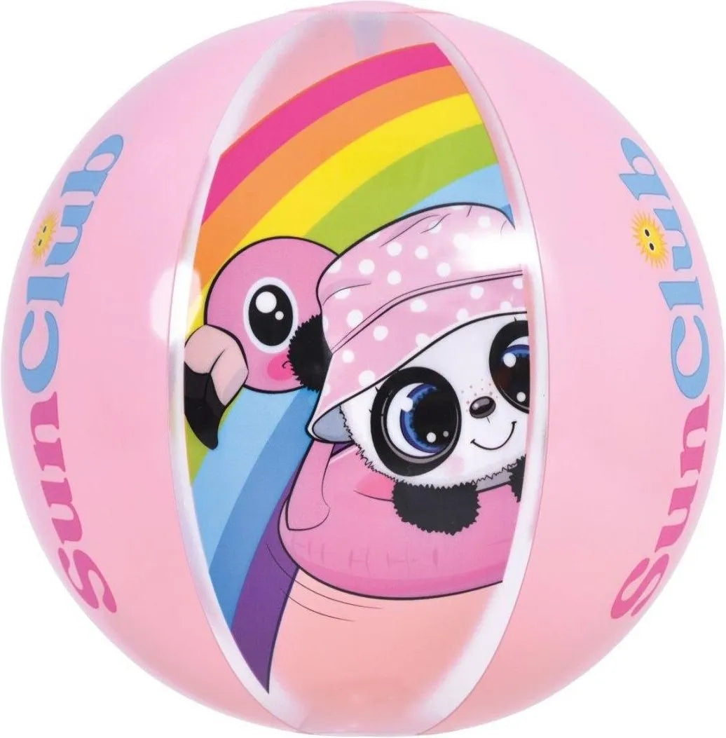 Jilong Inflatable Beach Ball Panda 40Cm 53014 Pink